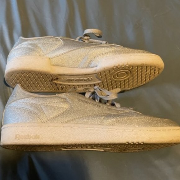 Diamond Silver Reebok Classics - Picture 6 of 11